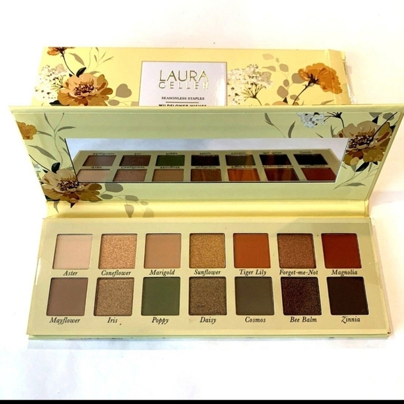 Laura Geller Eyeshadow Palettes Bundle of 2 NEW Wildflower Wishes - Picture 4 of 5